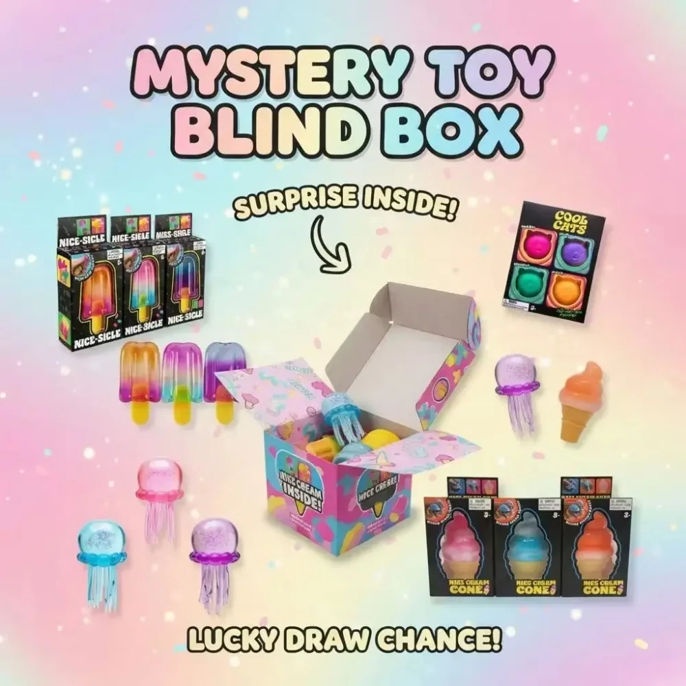 Party Games For Adults And Kids - Squishy Mystery Box , Slow Rising
