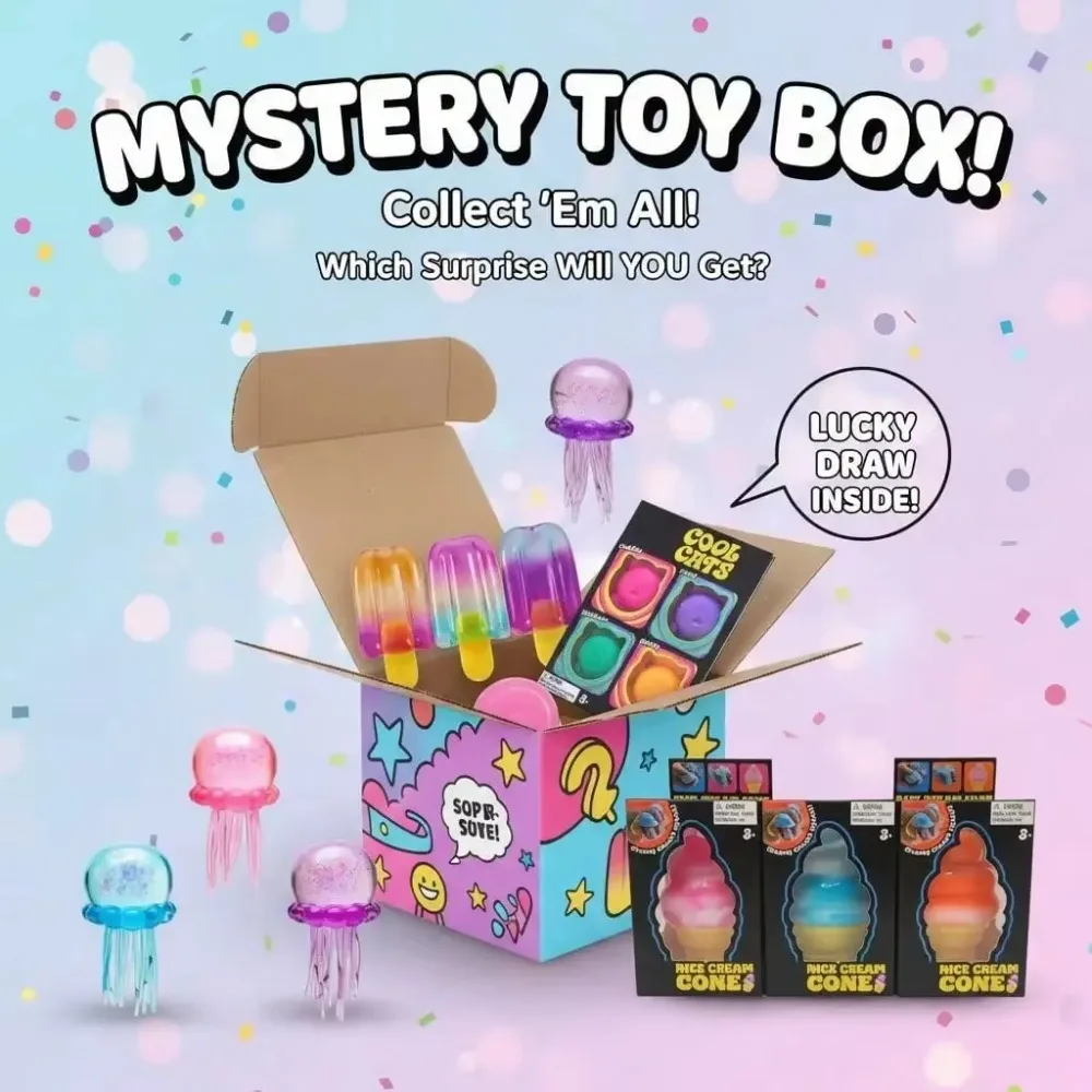 Squishy Mystery Box , Slow Ris - Party Games For Adults And Kids review and price